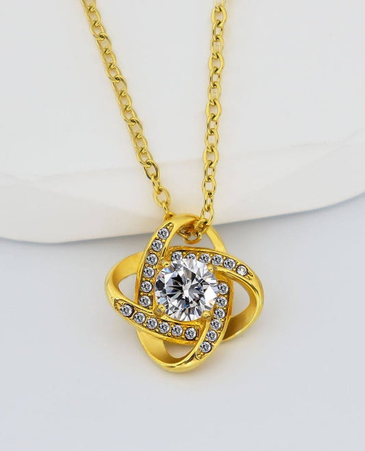 Gold Diamond Pendant Necklace