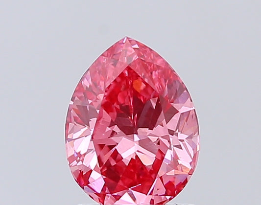 Pear Cut 1.59 Ct IGI Certified Fancy Vivid Pink Diamond – Finora Jewelry