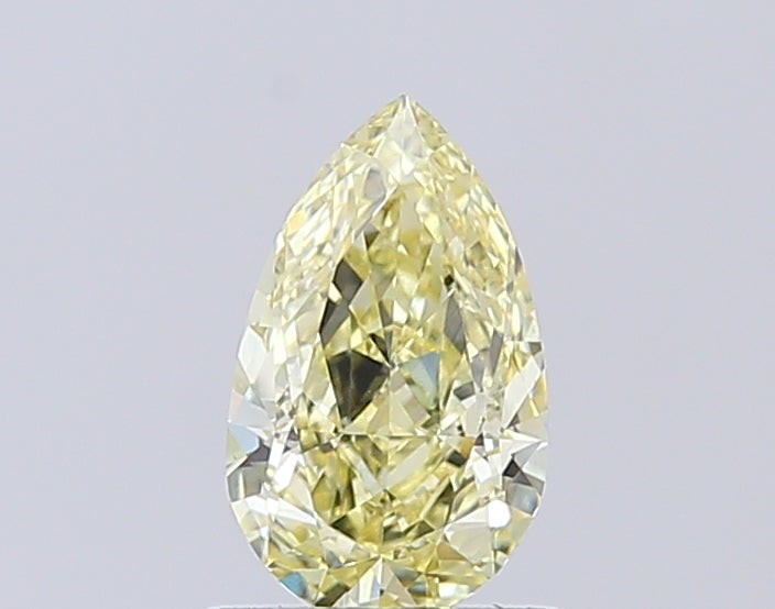 pear cut 1.06 ct igi certified fancy yellow diamond – finora jewelry