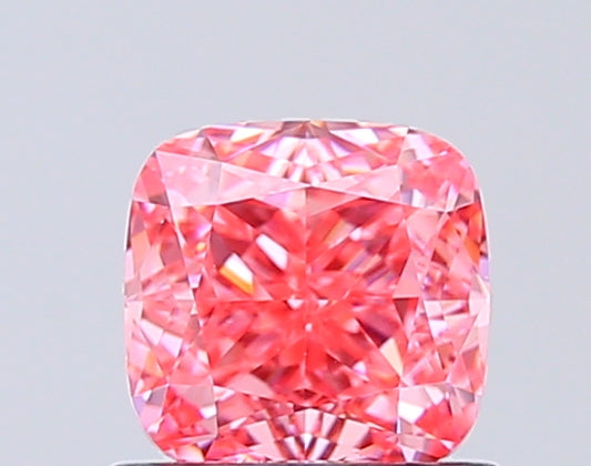 Cushion Cut 1.02ct IGI Certified Fancy Vivid Pink Diamond – Finora Jewelry
