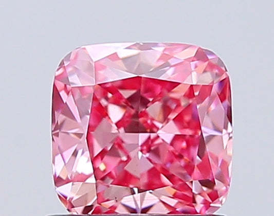 Cushion 1.06 Ct International Gemological Institute Certified Fancy Vivid Pink Diamond – Finora Jewelry