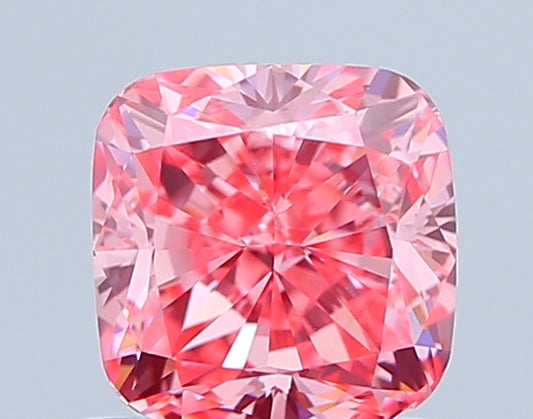 Cushion 0.95 Ct International Gemological Institute Certified Fancy Vivid Pink Diamond – Finora Jewelry