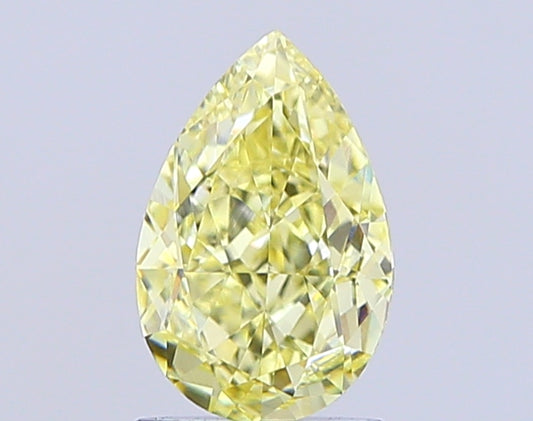 Pear Cut 1.77 Ct IGI Certified Fancy Intense Yellow Diamond – Finora Jewelry
