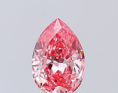 Pear Cut 1.14 Ct IGI Certified Fancy Vivid Pink Diamond – Finora Jewelry