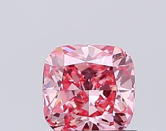 Cushion 1.05 Ct International Gemological Institute Certified Fancy Vivid Pink Diamond – Finora Jewelry