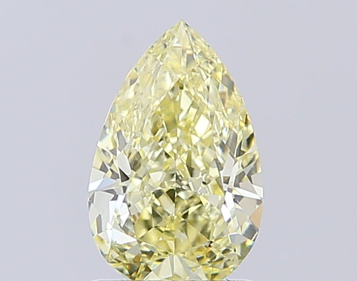 pear cut 1.54 ct igi certified fancy intense yellow diamond – finora jewelry