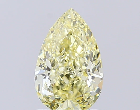 Pear Cut 1.54 Ct IGI Certified Fancy Intense Yellow Diamond – Finora Jewelry