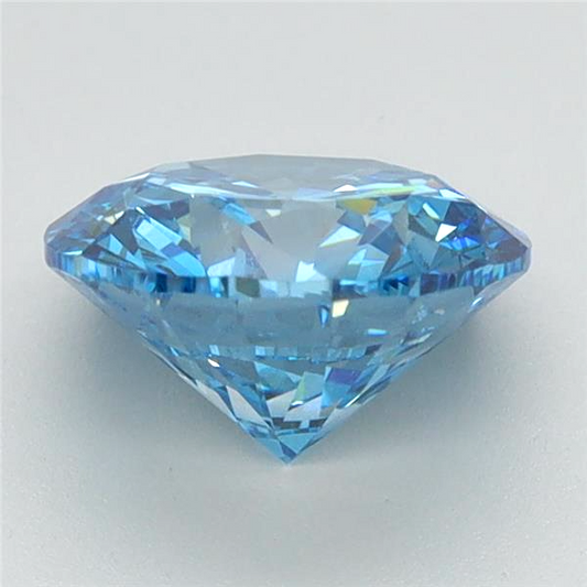 Round Cut Diamond 1.99 Ct IGI Certified Fancy Vivid Blue Diamond – Finora Jewelry